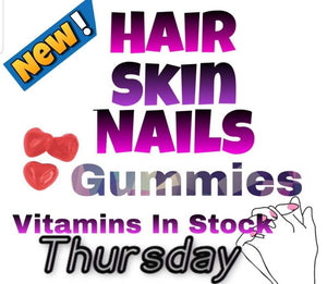 Hair, Nails, and Skin Gummy Vitamins